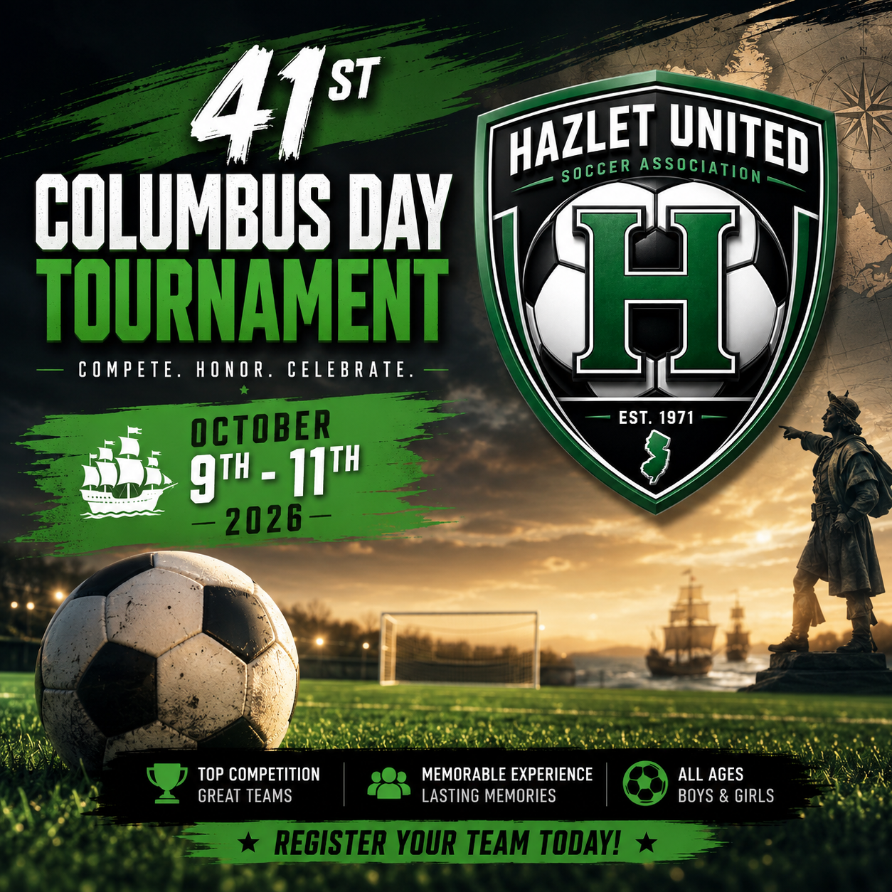 41st Columbus Day Tournament
